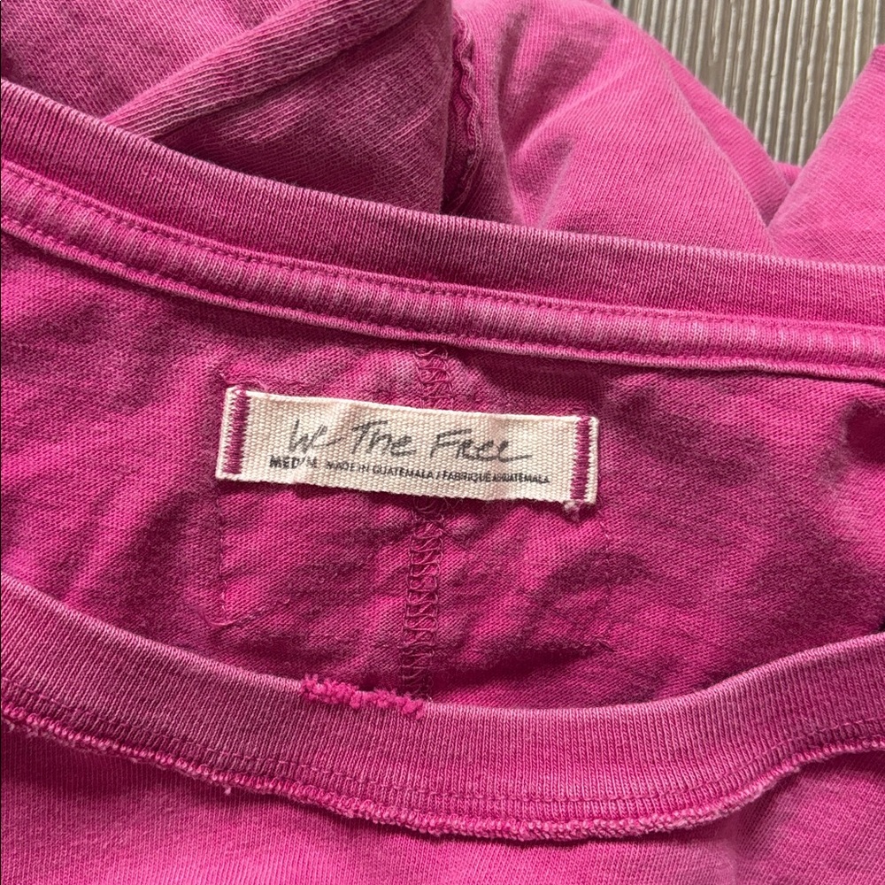 We The Free Fade Into You Long Sleeve Pocket Tee - Picture 3 of 5